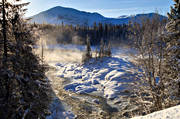 Enafors, fj�ll, fj�llmotiv, fj�lltopp, fors, J�mtland, k�ld, landskap, natur, Storsnasen, st�ming, st�mningsbild, vinter, vinterbild, vinterst�mning