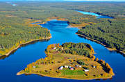 flygbilder, flygfoton, g�rdar, h�st, landskap, Norrbotten